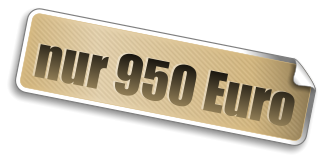 nur 950 Euro